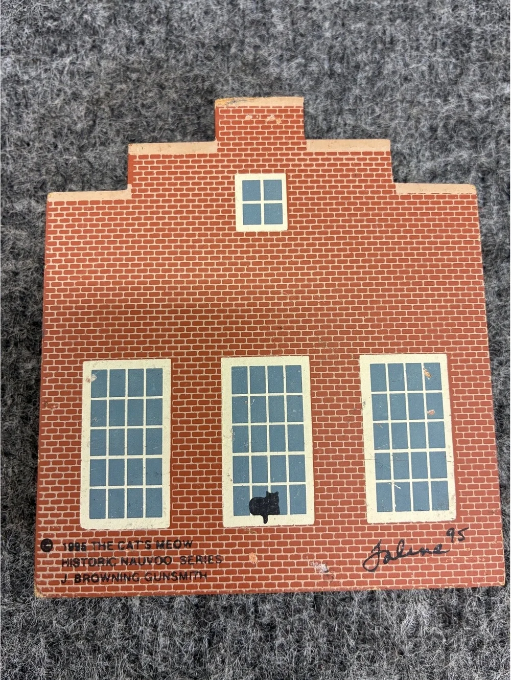 The Cats Meow Lot Stabler Leadbeater Apothecary Wooden House 1990s #6
